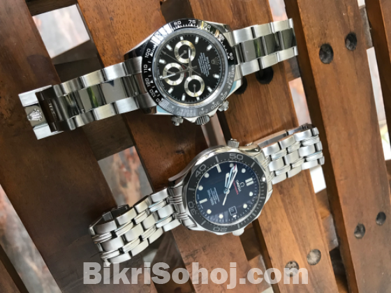 Rolex & Omega watch